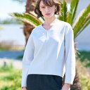 【洗えるイージーケア】Vネックジョーゼットプルオーバー/ドレステリア(DRESSTERIOR)