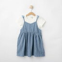 【100-150cm2点セット】ポコポコの表面感が魅力 楊柳キャミチュニック+Tシャツ/シューラルー(SHOOLARUE)