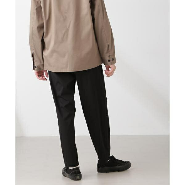 コットンライクツイルツータックテーパードイージーパンツ／ナノユニバース（NANO universe）