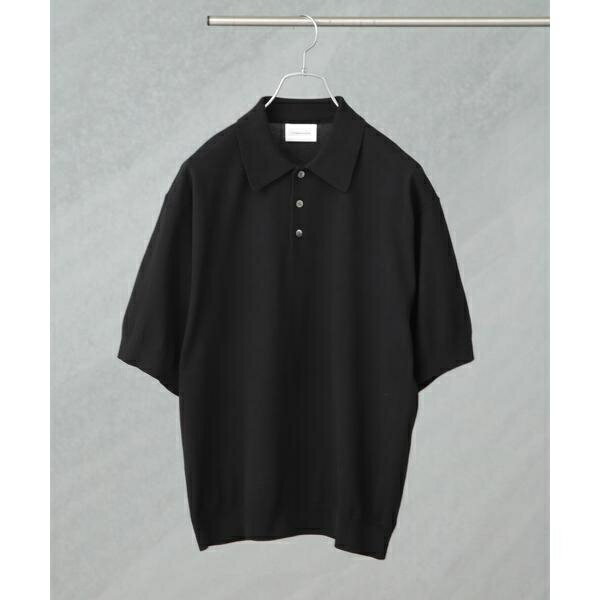 crepuscule／別注 S／S KNIT POLO／ナノユニバース（NANO universe）