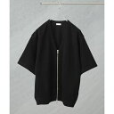 crepuscule/別注 S/S V NECK ZIP CARDIGAN/ナノユニバース(NANO universe)