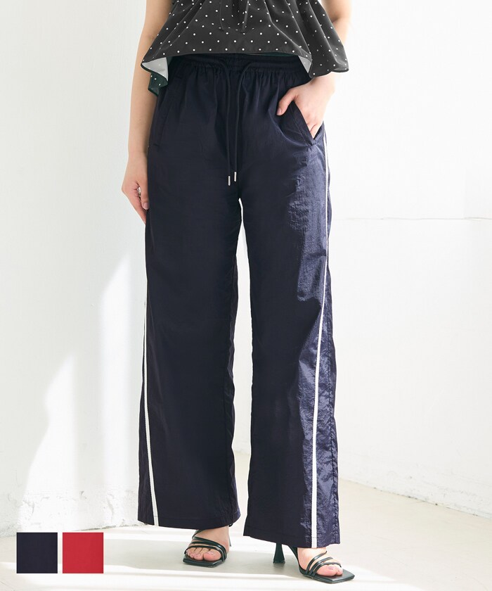 ナイロンラインパンツ 全2色／コカ（coca）のサムネイル