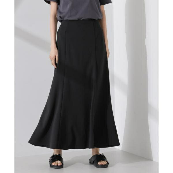 カットジョーゼットフレアスカート（セットアップ可）／ナノユニバース（NANO universe）のサムネイル