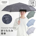 スヌーピー(折りたたみ傘/手開き式/大きいサイズ/メンズ/レディース/ユニセックス/ジョー・クール)/ラインドロップス(LINE DROPS)