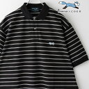 Penneys(ぺニーズ)別注ドライカノコボーダーポロシャツ 吸水速乾機能付き/コーエン(coen)