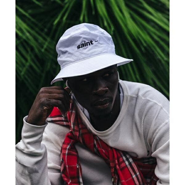 SAINT MICHAEL/セントマイケル/BUCKET HAT / SAINT / WHITE/ロイヤルフラッシュ(ROYAL FLASH)