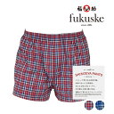 【fukuske(フクスケ) : SHITATEYA PANTS】 トランクス マドラスチェック柄/福助(FUKUSKE)