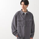ダブルポケットシャツ【セットアップ可洗濯機OK】/ザ ショップ ティーケー(THE SHOP TK)
