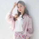 【洗える・オシャレな透け感】パール調ボタンシアーシャツ/クチュールブローチ(Couture Brooch)