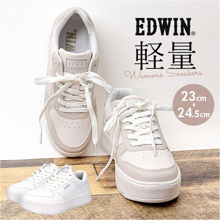 EDWIN レディース 軽量スニーカー／バックヤードファミリー（BACKYARD FAMILY）
