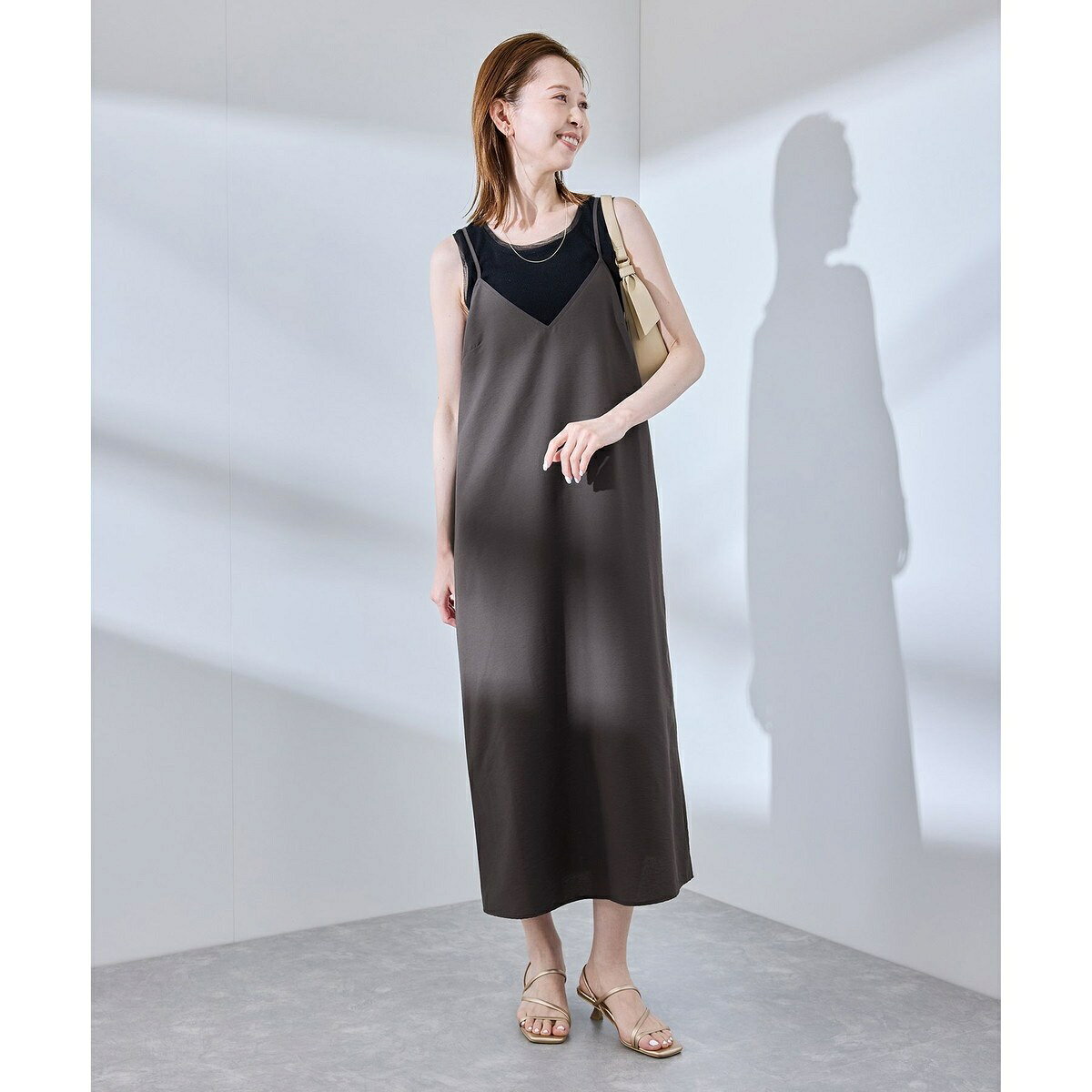 【UVケア・遮熱】Comfort Seriesコンフォートシリーズ/Vネックキャミワンピース／ロペピクニック（ROPE' PICNIC） 0101marui-12914282 丸井(マルイ)楽天市場店 サンプル画像2