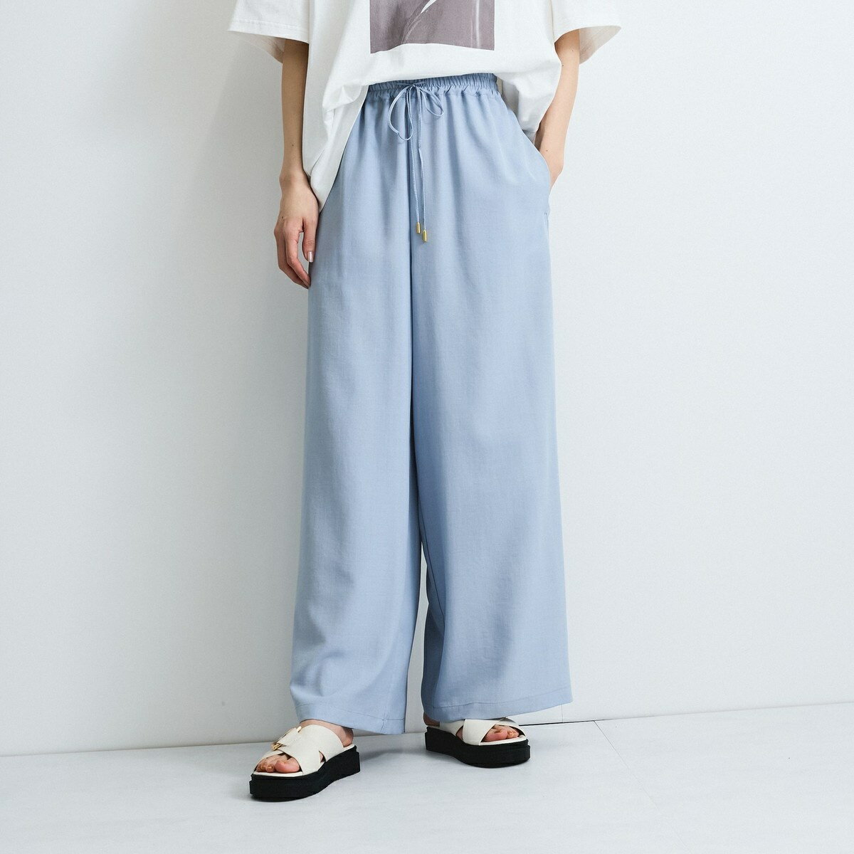 タンブラーブッチャーイージーパンツ≪セットアップ対応/手洗い可能≫／ビッキー（VICKY）