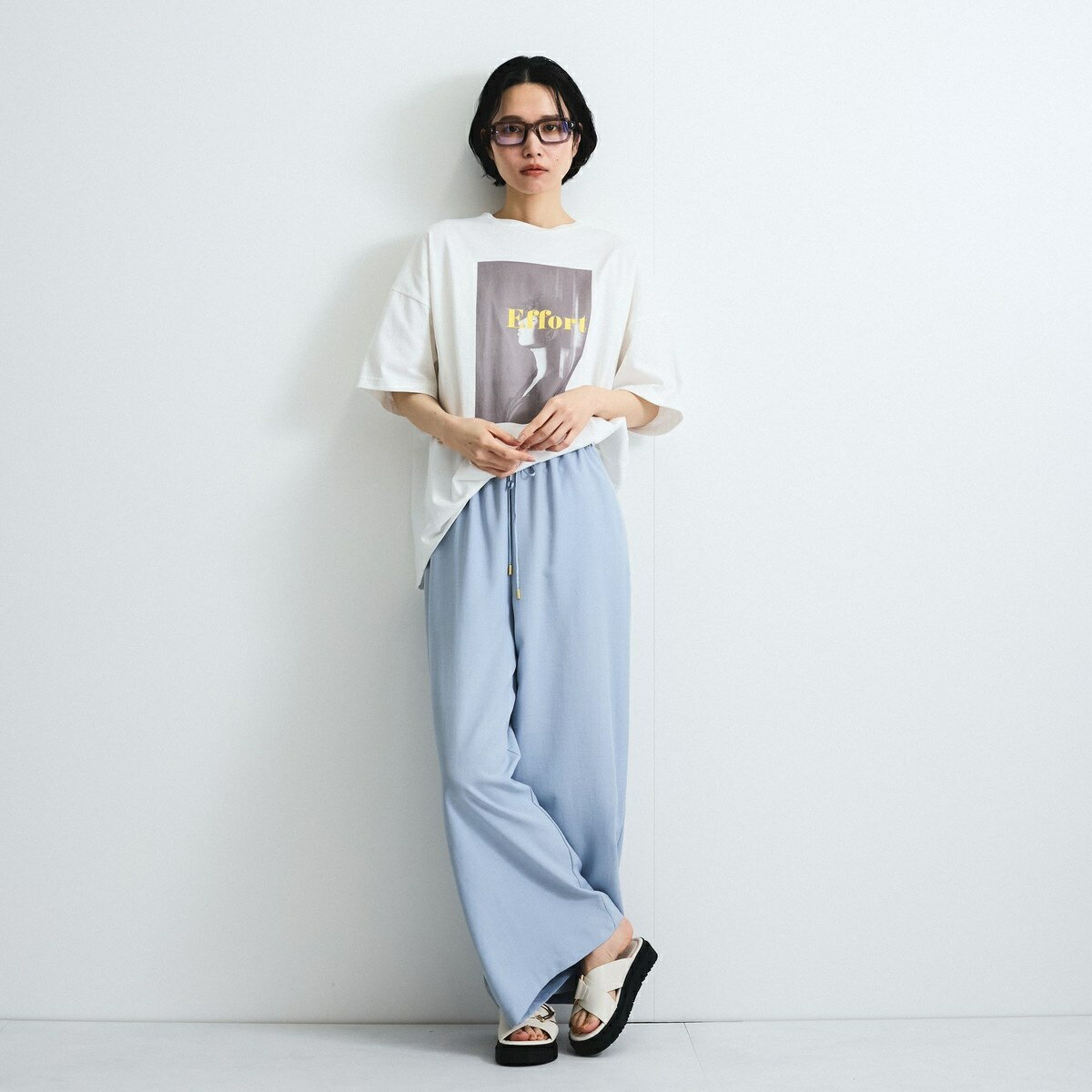 タンブラーブッチャーイージーパンツ≪セットアップ対応/手洗い可能≫／ビッキー（VICKY）