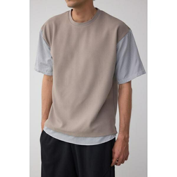 シャツスウィッチングプルオーバー