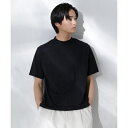 Anti Soaked(R) 汗染み防止 モックネックレギュラーシルエットTシャツ/ナノユニバース(NANO universe)