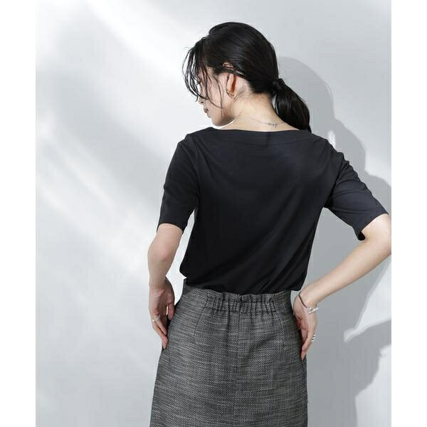 Anti Soaked(R) 汗染み防止ボートネックTシャツ／ナノユニバース（NANO universe） 0101marui-12856600 丸井(マルイ)楽天市場店 サンプル画像2