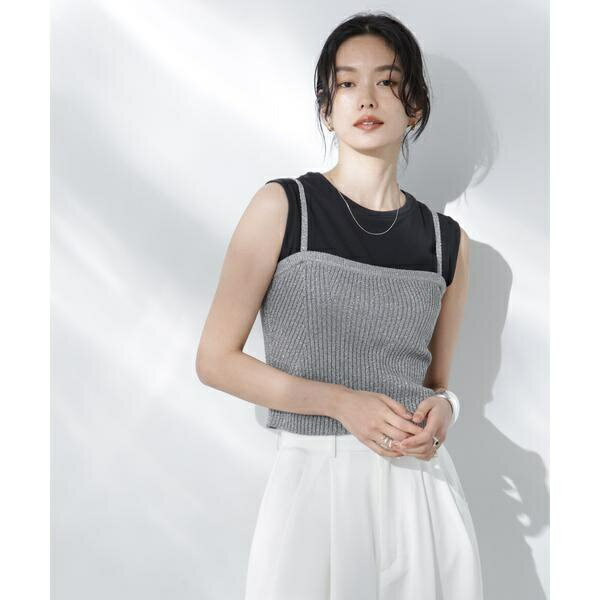 Anti Soaked(R) 汗染み防止ノースリーブTシャツ／ナノユニバース（NANO universe）