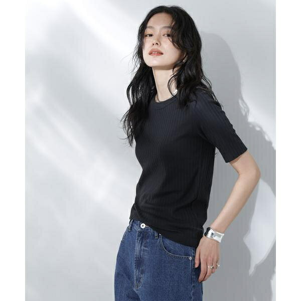 Anti Soaked(R) 汗染み防止クルーネックリブTシャツ／ナノユニバース（NANO universe） 0101marui-12856537 丸井(マルイ)楽天市場店 サンプル画像2
