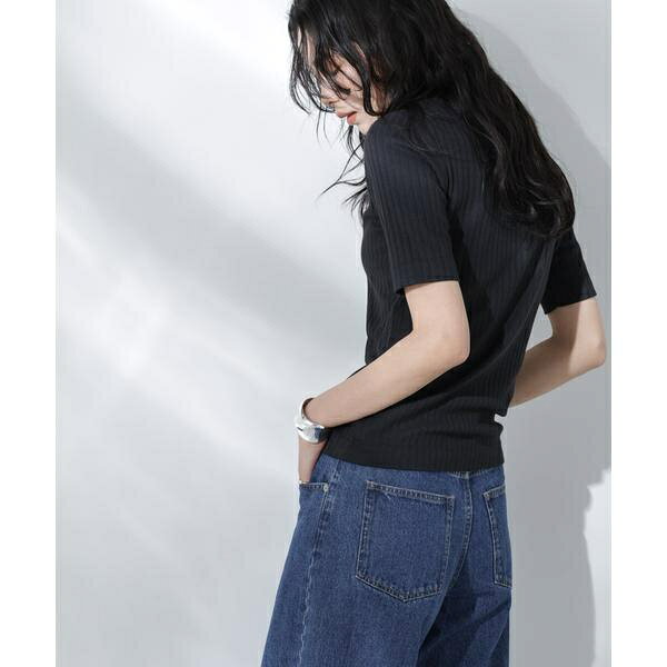 Anti Soaked(R) 汗染み防止クルーネックリブTシャツ／ナノユニバース（NANO universe） 0101marui-12856537 丸井(マルイ)楽天市場店 サンプル画像3