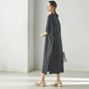 【SHIPS別注】WRAPINKNOT:クルーネック カット ワンピース/シップス(SHIPS)(4)