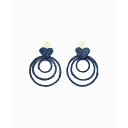 (JALDIN DEL CIELO)ハートモチーフ×フープピアス/ローズバッド(ROSE BUD)