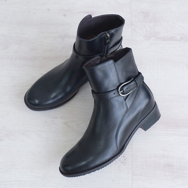 ベルトショートブーツ/6735／モードカオリ（MODE KAORI）