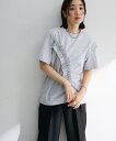 ・Petit Fleur アシンメトリーフリルTEE/グリーンパークス(Green Parks)