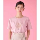 アートフラワープリントTシャツ/ジル バイ ジル スチュアート(JILL by JILL STUART)
