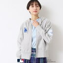 【ユニセックス】MLBロゴ入り吊り裏毛パーカ/デッサン(Dessin)