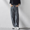 【WEB限定】デニムカーブパンツ≪洗濯機で洗える≫/ラエフ(la.f...)