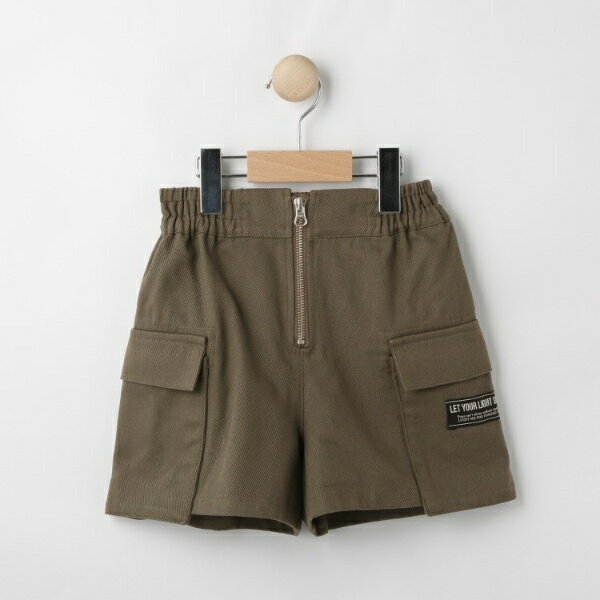 【130-150cm】ツイルフロントファスナーパンツ／シューラルー（SHOOLARUE）