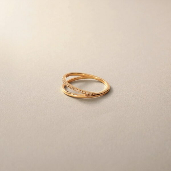 K10ダイヤモンド ブランチ リング／ココシュニック（COCOSHNIK）