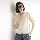 リブニットポロシャツ【洗濯機OK】/ザ ショップ ティーケー(THE SHOP TK)