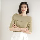 オフショルダーニット【洗濯機OK】/ザ ショップ ティーケー(THE SHOP TK)