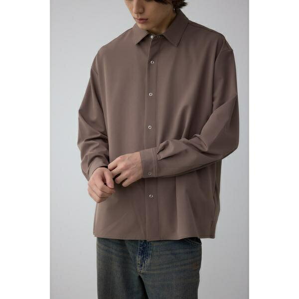 テックドッツ長袖シャツ／アズール