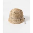 KIJIMA TAKAYUKI RAFFIA BRAID CROCHET HAT/アーバンリサーチ ドアーズ(URBAN RESEARCH DOORS)