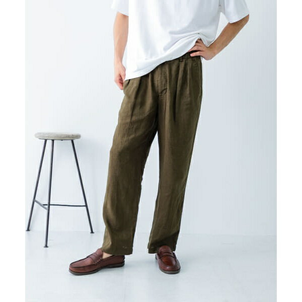 LINEN TUCK PANTSХꥵURBAN RESEARCH