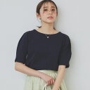 《10色展開XS-LLサイズ》コットンスムースタックスリーブトップス【UV接触冷感洗濯機洗い可】/インデックス(index)