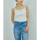 【WEB・一部店舗限定】【接触冷感/UVカット】チュールコンビアシメキャミソール/ロペ(ROPE')