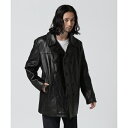 140 LEATHER PEACOAT/レザーピーコート/ショット(Schott)(4)