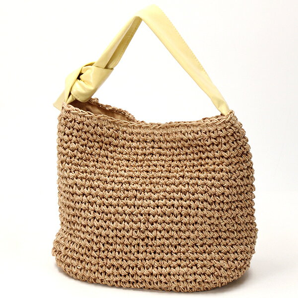 カシュカシュ cachecache / リボンハンドルクロッシェミニトート／カシュカシュ（cache cache）