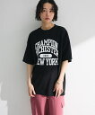 ■Champion ロゴNY TEE/グリーンパークス(Green Parks)