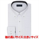 【お仕事応援】【透け防止】 ボタンダウン 長袖 形態安定 ワイシャツ 大きいサイズ/ブリックハウス(BRICKHOUSE)