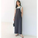 一枚でこなれる、大人のイージーサロペット/グローブ(grove)