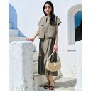 【品よく着こなす、大人のワークスタイル】ワークジャケット×ワンピースセット/グローブ(grove)