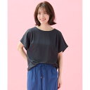 【吸水速乾/イージーケア/UVカット/接触冷感】さらさらDRYブラウス/エニィファム(any FAM)