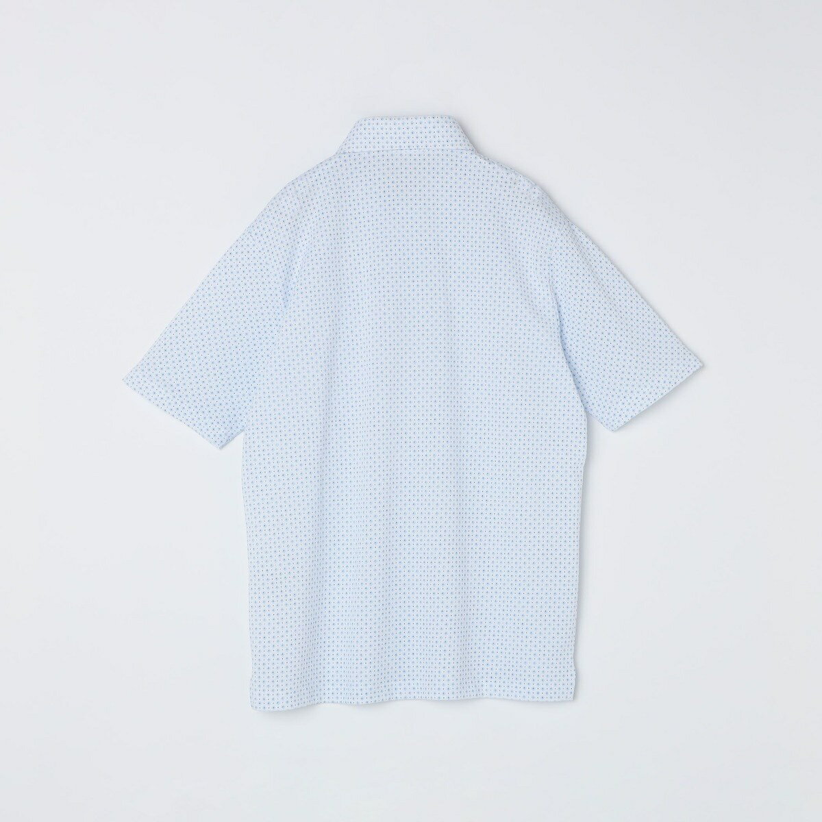 SHIPS Colors:〈吸水速乾〉カノコ プリント ワイドカラー ポロシャツ／シップス カラーズ（SHIPS Colors）