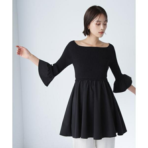 Docking Peplum Tunic* / NATURAL BEAUTY BASIC
