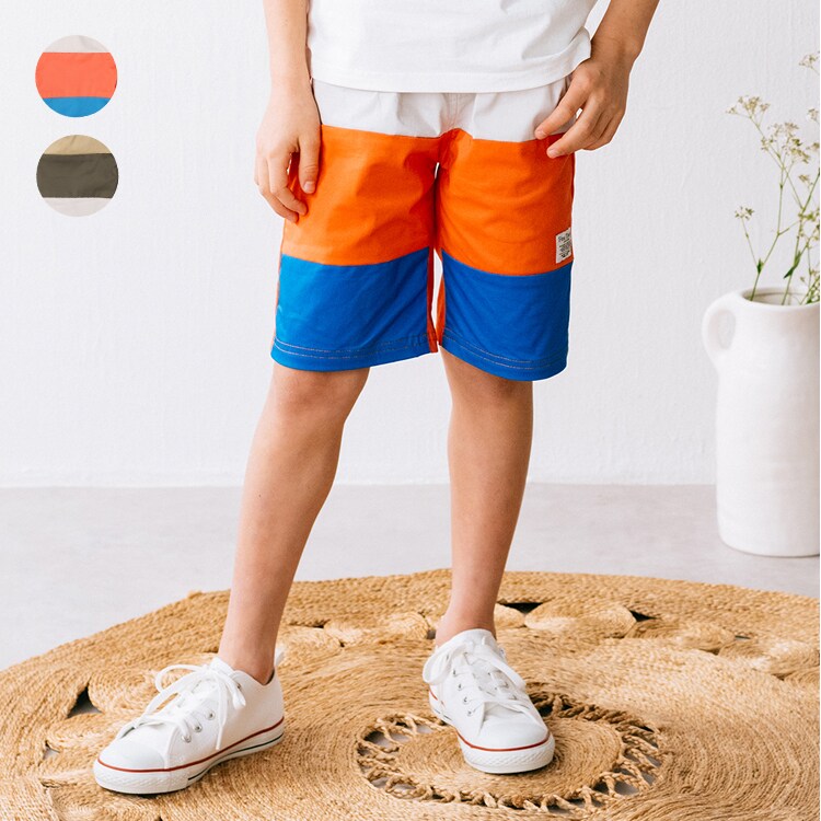 3段切替5分丈ハーフパンツ／クレセント（Crescent）