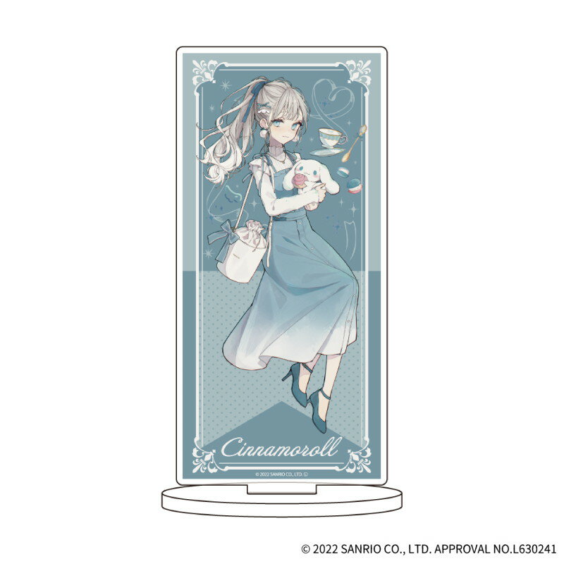 赤倉×サンリオキャラクターズ_キャラアクリルフィギュア04/シナモロール(描き下ろし)／colleize（colleize）